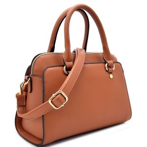 Multi Compartment Mini Satchel Bag